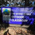 George School Brockton Outdoor Classroom Sign